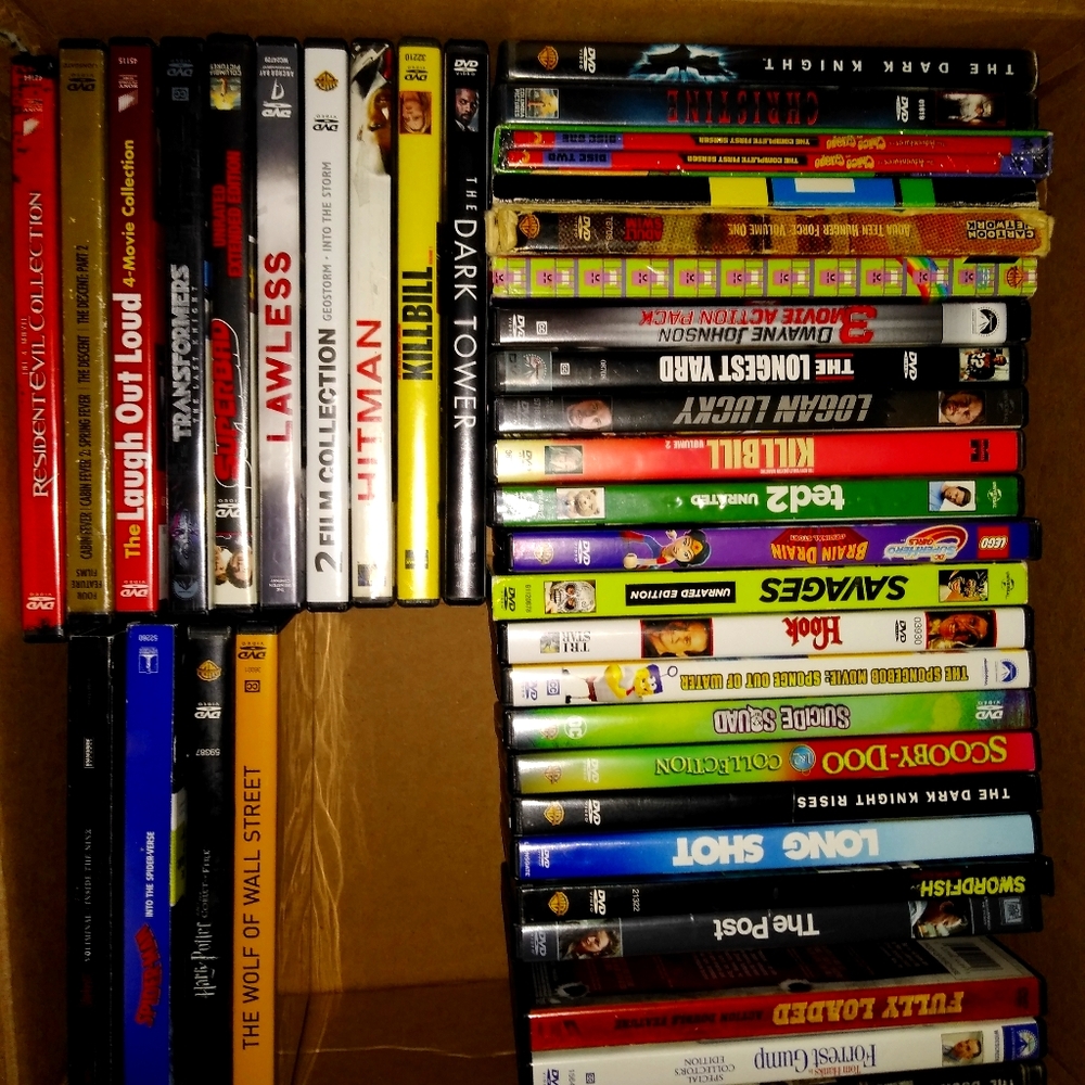 Lot of DVDs